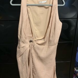 Blush pink dress